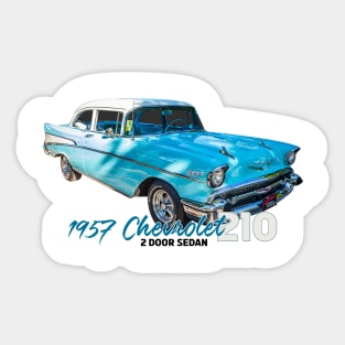 1957 Chevrolet 210 2 Door Sedan Sticker